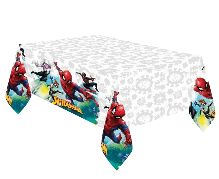 Obrus plastikowy "Spiderman Team Up" - 120 x 180 cm KK