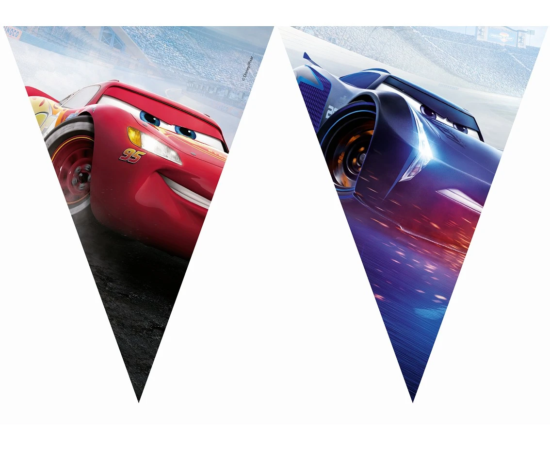 Banner "Cars The Legend Of The Track", flagi KK