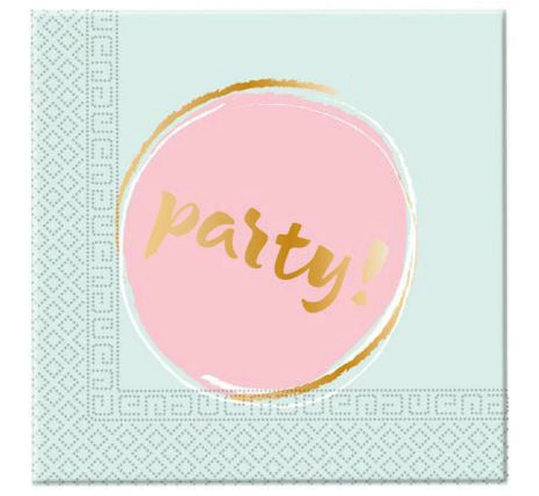Serwetki papierowe Elegant Party, rozm. 33 x 33 cm, 20 szt. KK