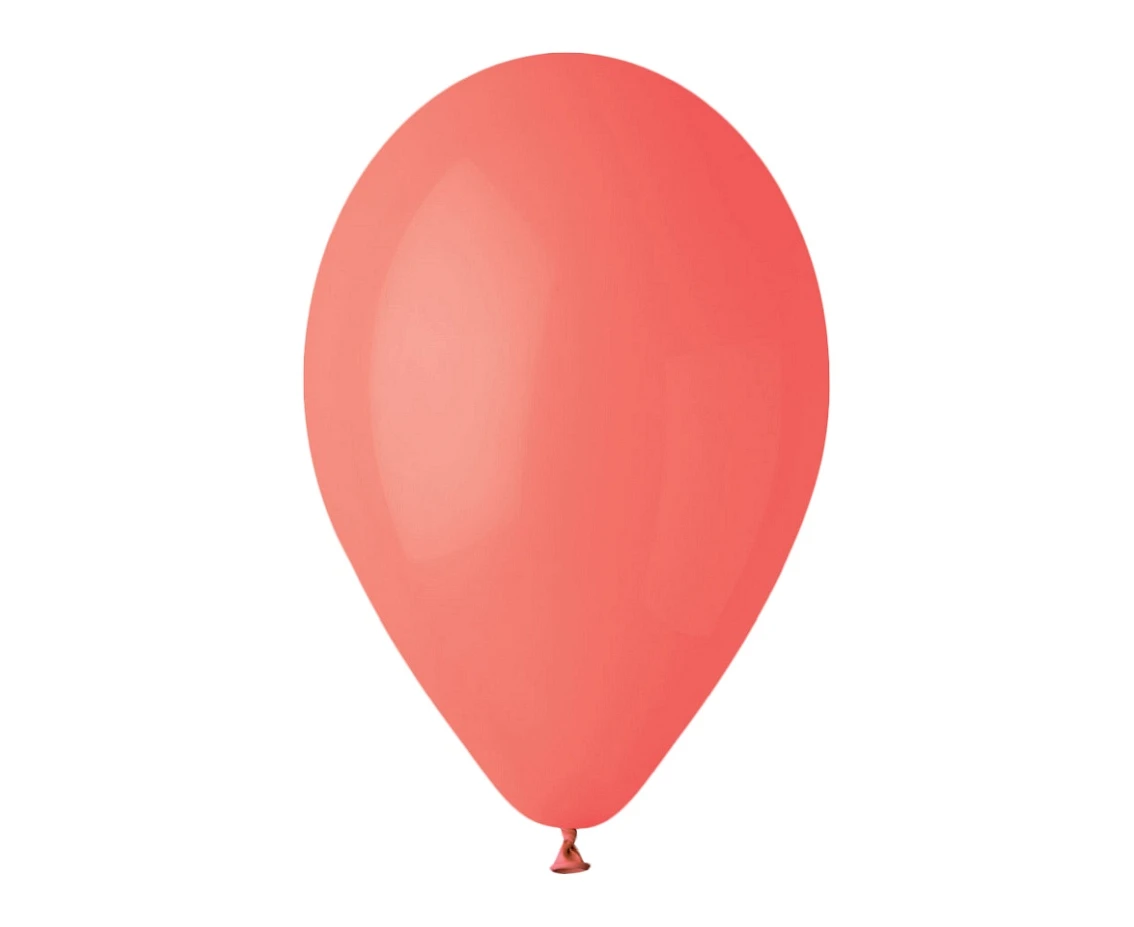 Balony Gemar 12", pastel koralowe, 100szt. KK