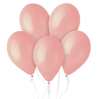 Balony Gemar 12", pastel baby pink macaron, 100szt.