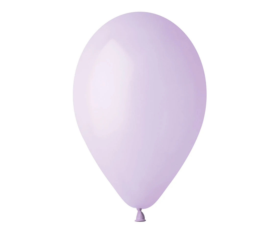 Balony Gemar 10", pastel liliowe macaron, 100szt.