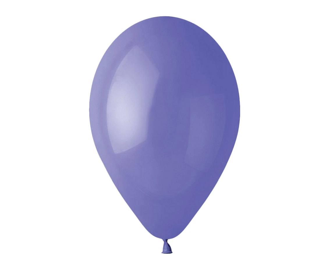 Balony Gemar 12", pastel barwinkowe, 100szt.