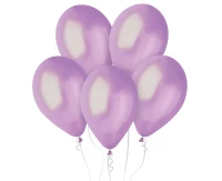 Balony Gemar 12", metalik lawendowe, 100szt. KK