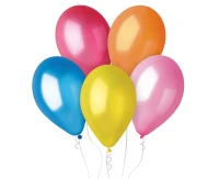 Balony Gemar 13", metalik mix, 50szt.