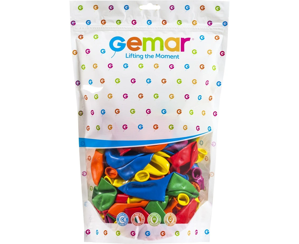 Balony Gemar 13", pastel mix, 50szt.