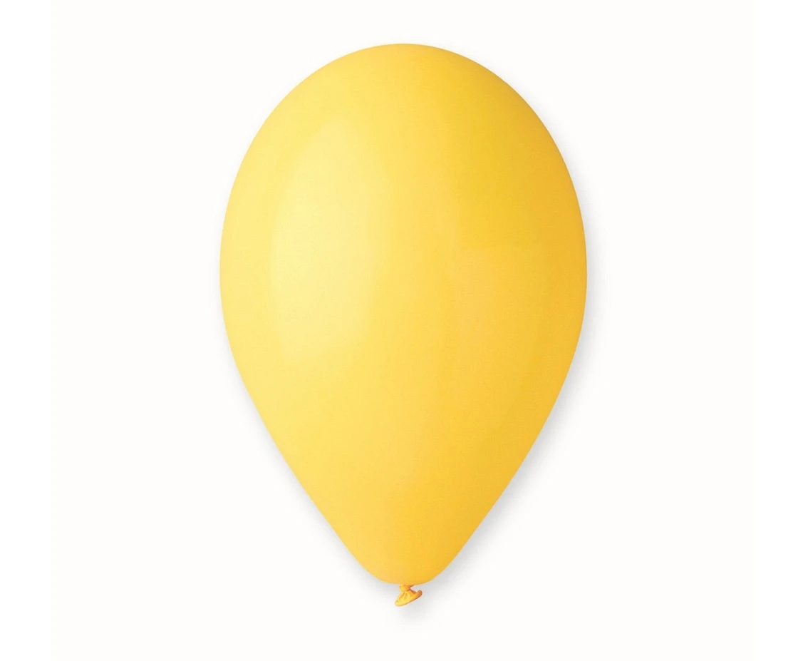 Balony Gemar 13", pastel żółte, 50szt.