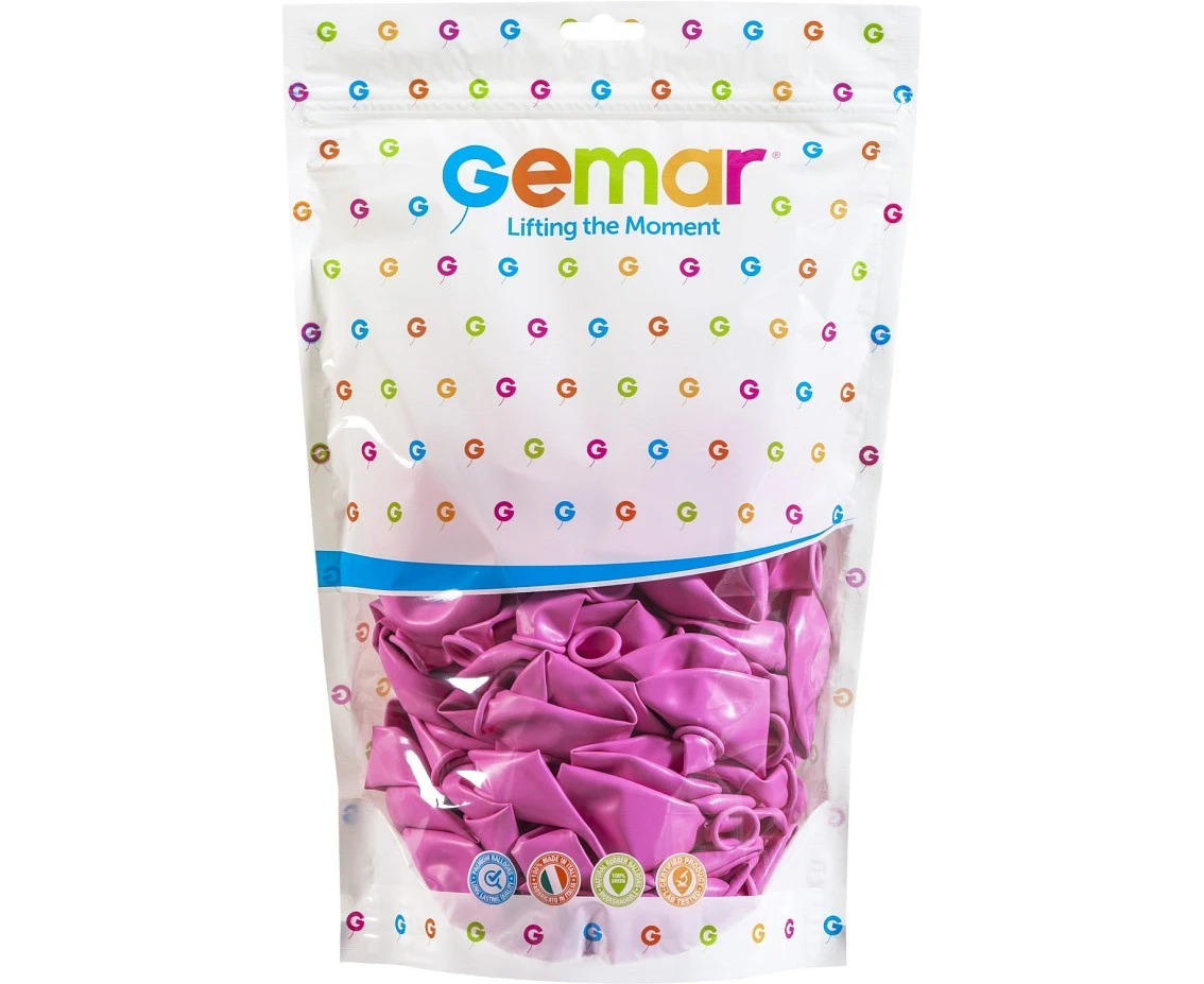 Balony Gemar 13", pastel różowe, 50szt.