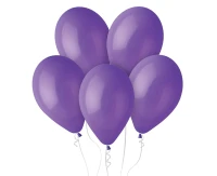 Balony Gemar 13", pastel fioletowe, 50szt.