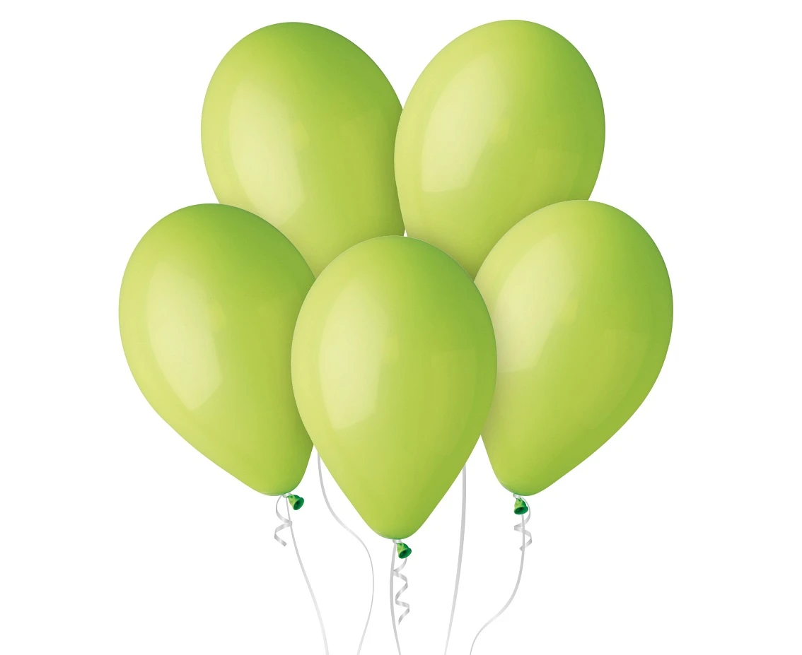 Balony Gemar 13", pastel pistacjowe, 50szt.