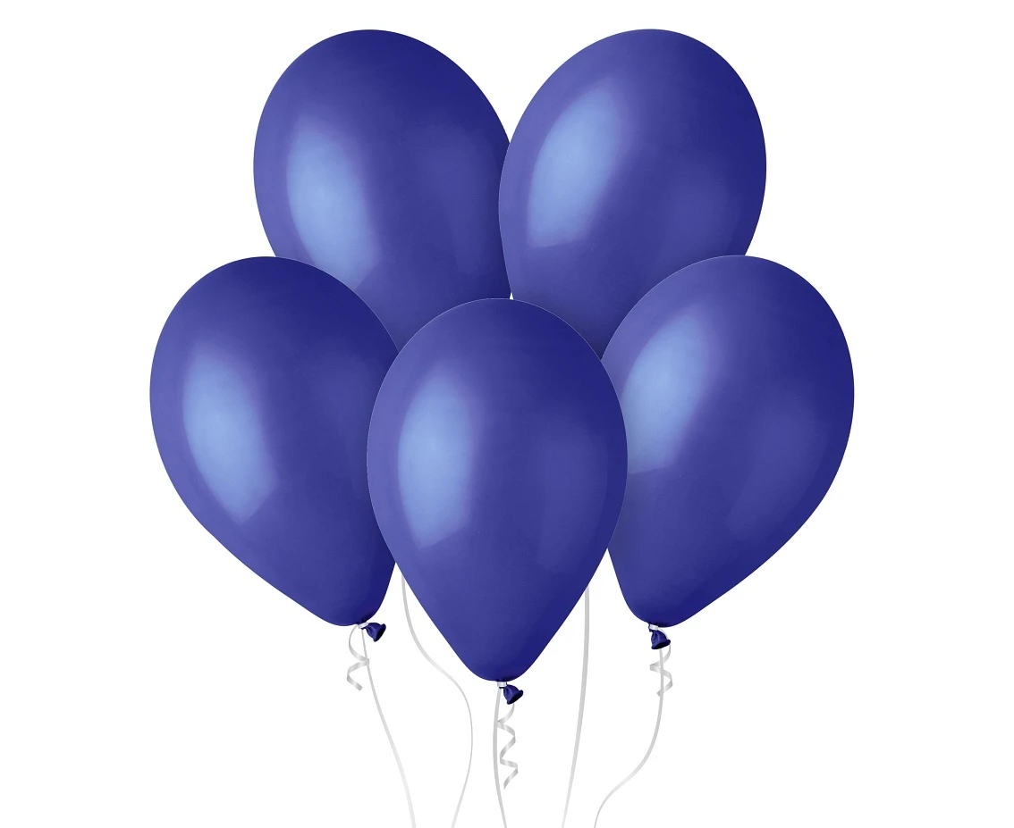 Balony Gemar 13", granatowe, 50szt.