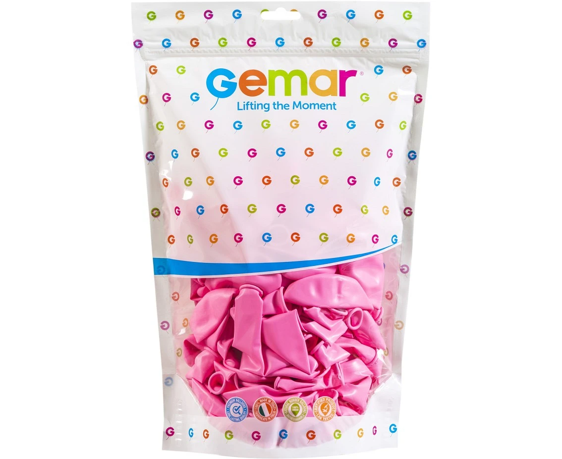 Balony Gemar 13", pastel jasnoróżowe, 50szt.