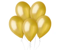 Balony Gemar 13", metalik złote, 50szt.