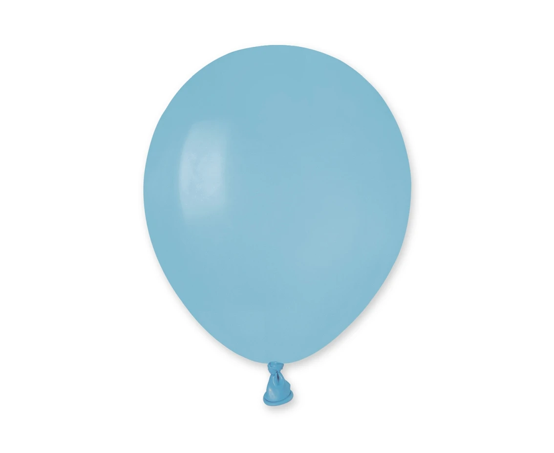 Balony Gemar 5", pastel baby blue macaron, 100szt.
