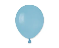 Balony Gemar 5", pastel baby blue macaron, 100szt.