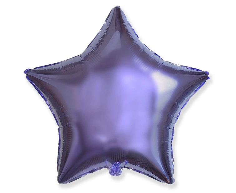 Balon foliowy 18" FX - Gwiazda (liliowa), niepakowany