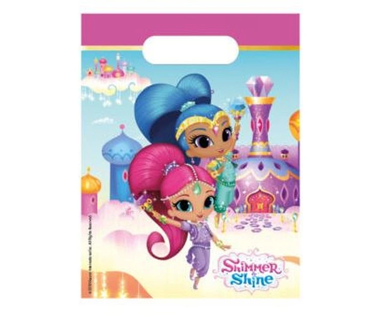Torebki na prezenty SHIMMER AND SHINE, 6 szt. KK