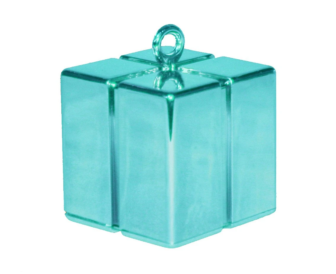 Ciężarek do balonów Prezent j. niebieski, 120 g KK