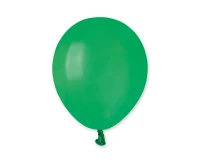 Balony Gemar 5", pastel ciemnozielone, 100szt.
