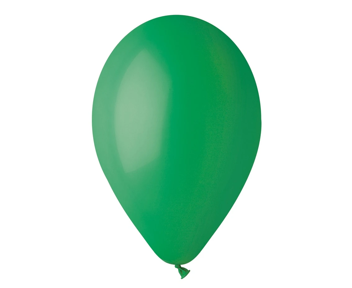 Balony Gemar 13", pastel ciemnozielone, 50szt.