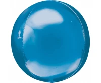 Balon foliowy 15" ORBZ - kula niebieska KK
