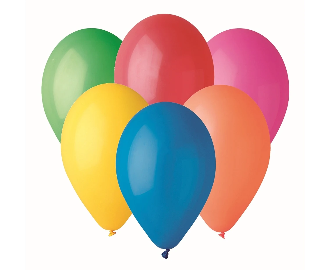 Balony Gemar 9",  pastel mix, 25szt.