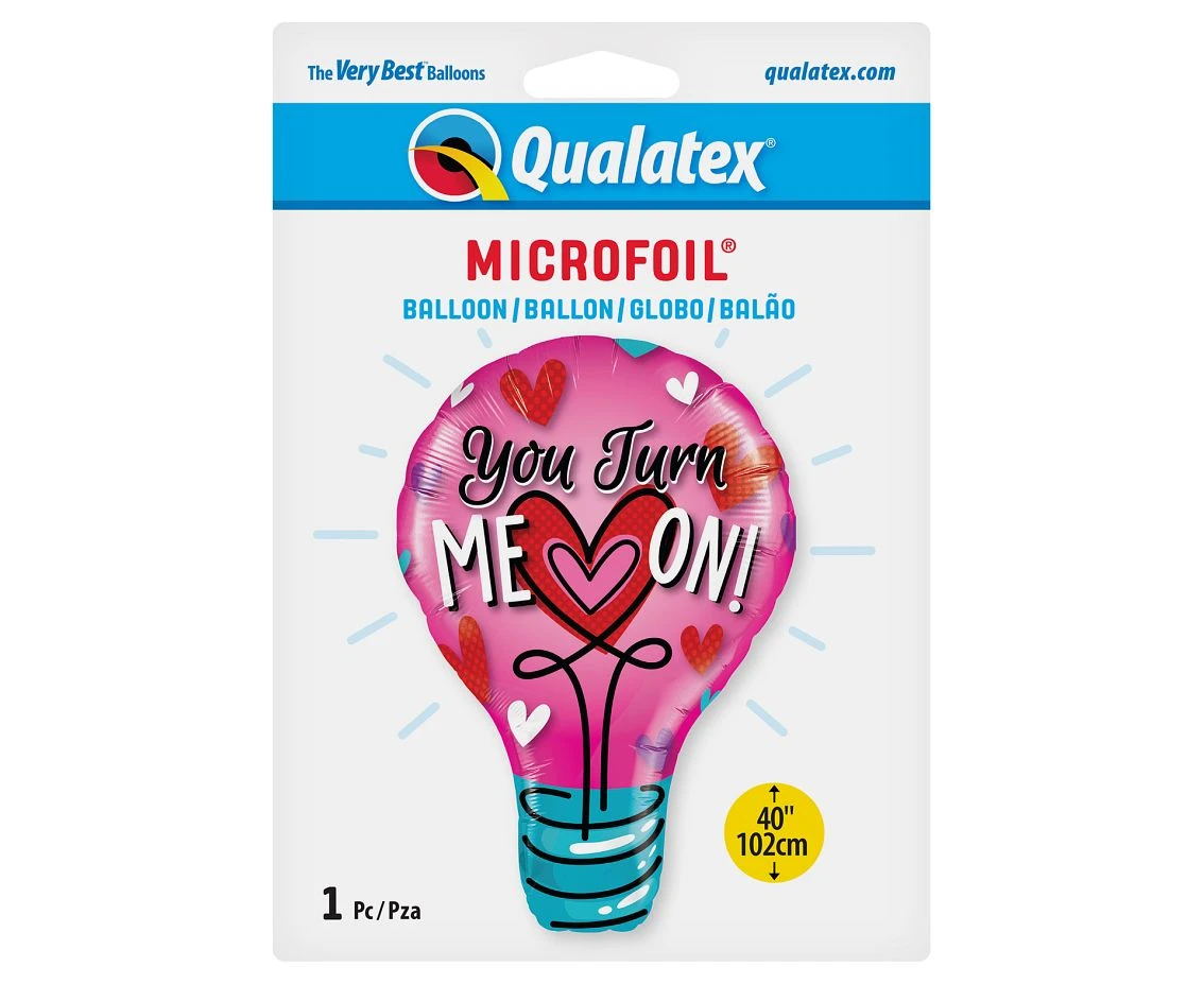 Balon foliowy 40" QL SHP - You turn me on KK