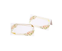 Karnet imienny Geo Floral 25 szt.