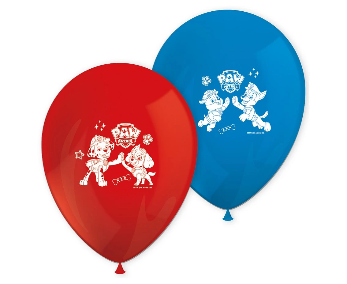 Balon PAW PATROL, 8 szt.