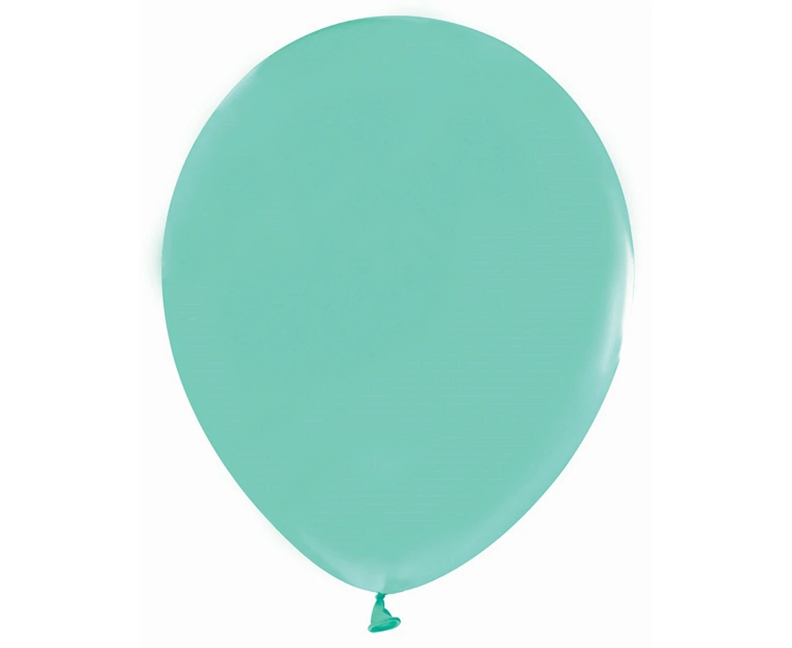 Balony pastel Helium Formula, miętowozielone, 10 cali, 100 szt.