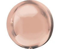 Balon foliowy ORBZ - kula Jumbo różowo-złota KK