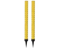 Fontanny party 18 cm/ 2 szt., holograficzne złote