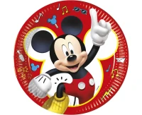 Talerzyki papierowe Mickey pals at play disney, rozm. 23 cm  8szt. KK