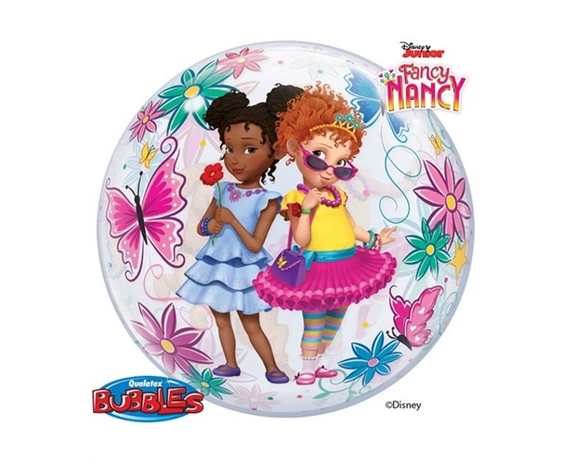 Balon foliowy 22" QL Bubble Poj. Fancy Nancy Clancy KK