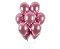Balony Gemar 13", shiny różowe, 50szt.
