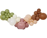 Girlanda balonowa Gemar, diy boho, 65szt.