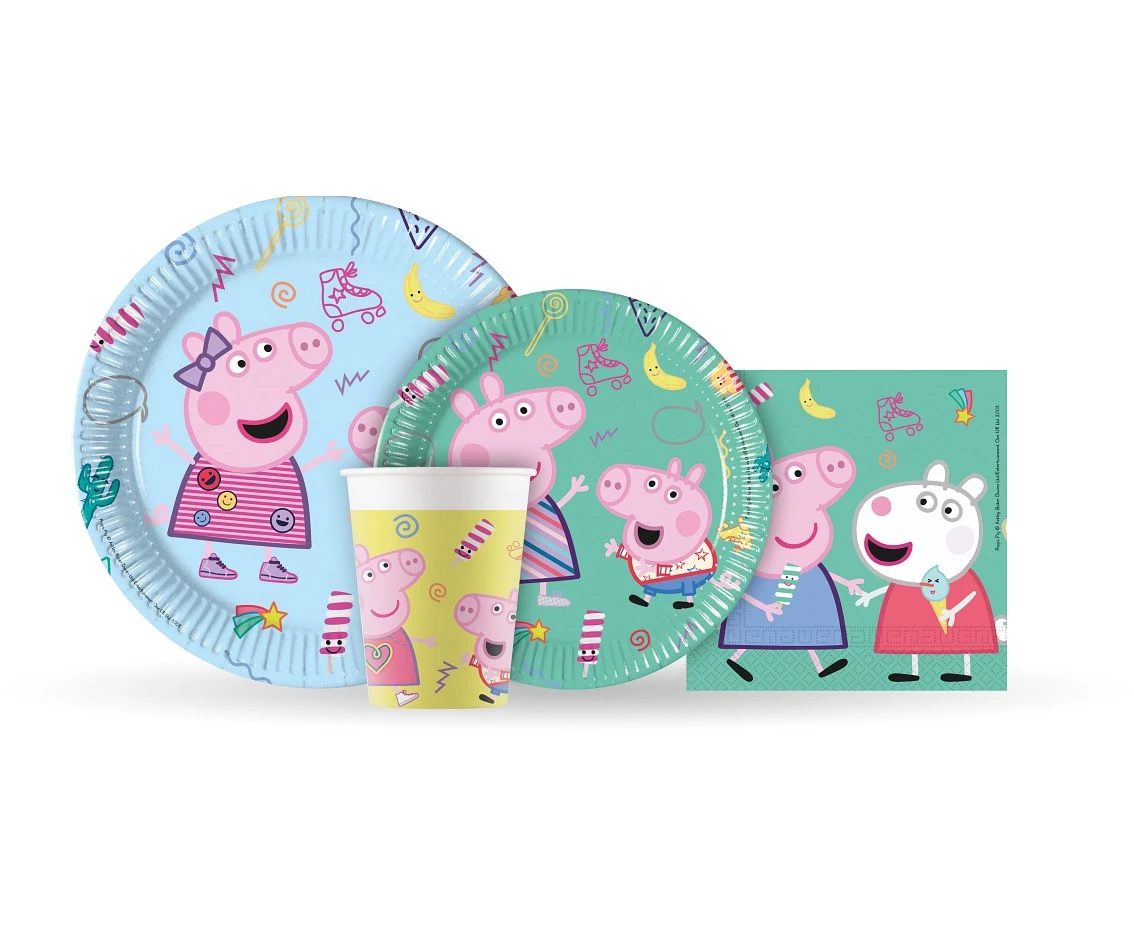 Serwetki papierowe Peppa Pig, rozm. 33x33 cm, 20 szt. KK