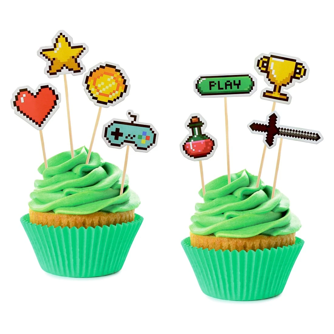 Pikery Game On, dł. całkowita 10 cm, 8 szt.