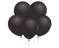 Balony B&C 12", metalik czarne, 10szt.