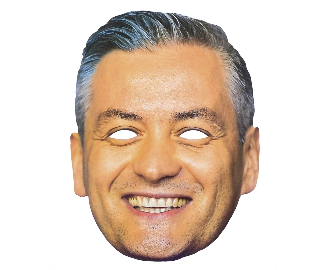 Maska papierowa Robert Biedroń
