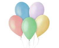 Balony Gemar 13", pastel mix macaron, 50szt.