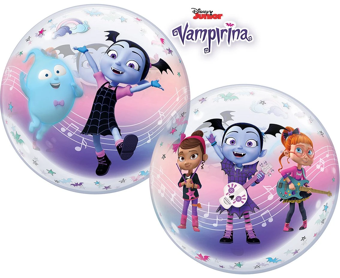 Balon foliowy 22" QL Bubble Poj. Vampirina KK