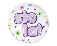 Balon foliowy B&C Sto Lat, 18 cali (do cyfr GS120) KK