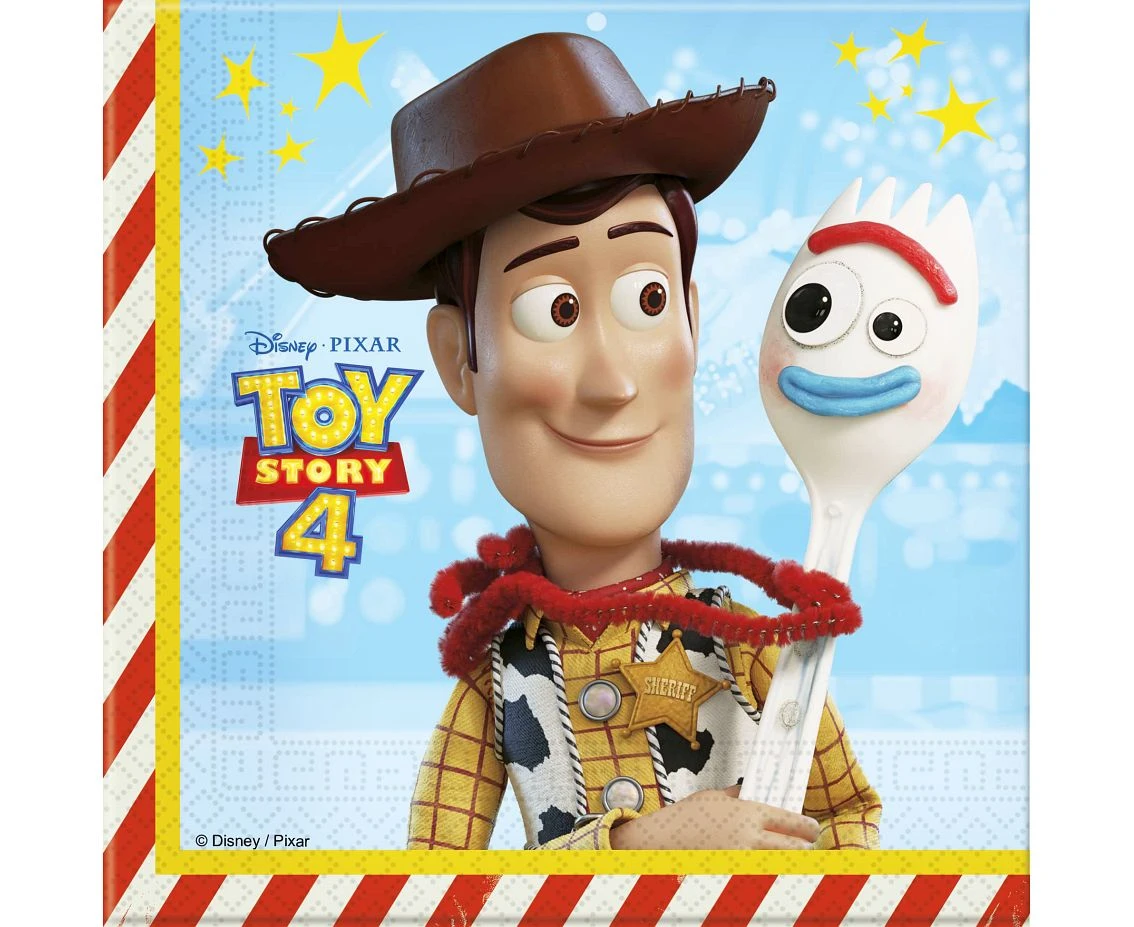 Serwetki papierowe Toy Story 4, 33x33 cm, 20 szt. KK