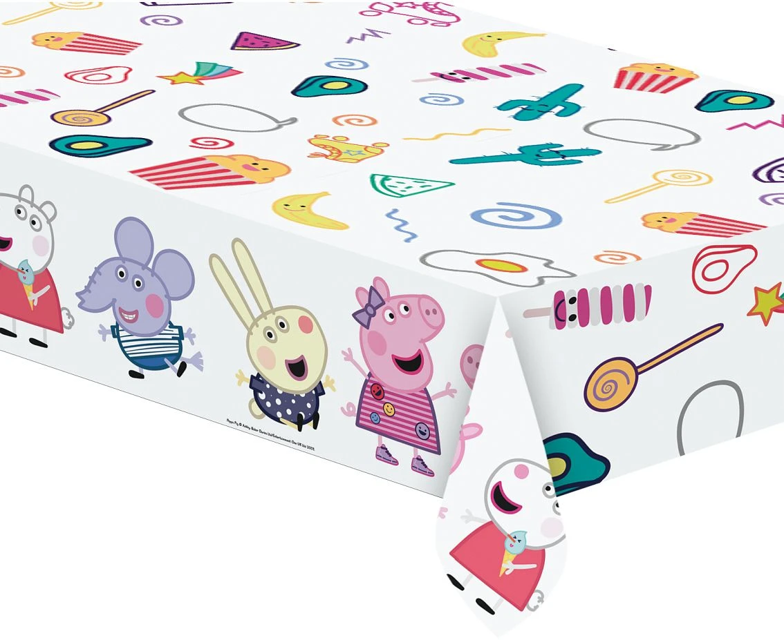 Obrus plastikowy Peppa Pig, 120x180 cm KK