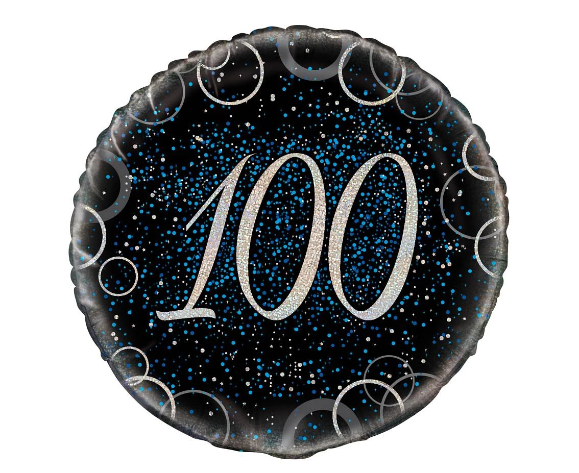 Balon foliowy UQ 18" Prism z nadr. 100, niebieski