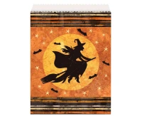Torebki na cukierki Pełnia Księżyca - Halloween, 8 szt.