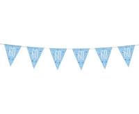 Banner Glitz 60, z flagami, niebieski, 274 cm
