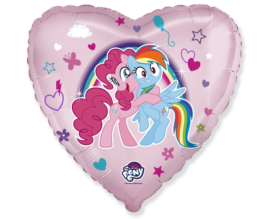 Balon foliowy 18" FX - My Little Pony Uścisk, niepakowany