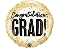 Balon foliowy 18 cali QL RND Congratulations Grad KK